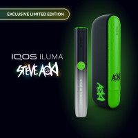 IQOS ILUMA x Steve Aoki 10 Year Edition